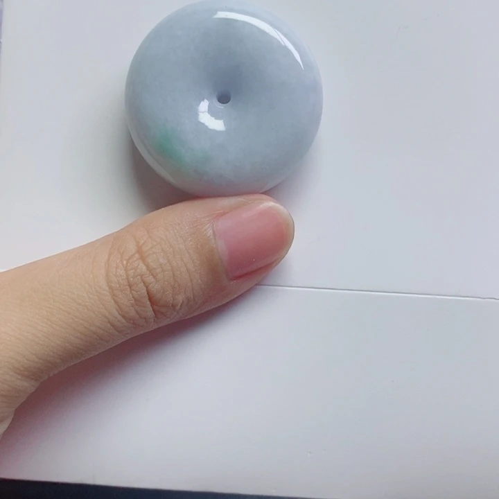 翡翠未镶嵌颈饰翡翠平安扣