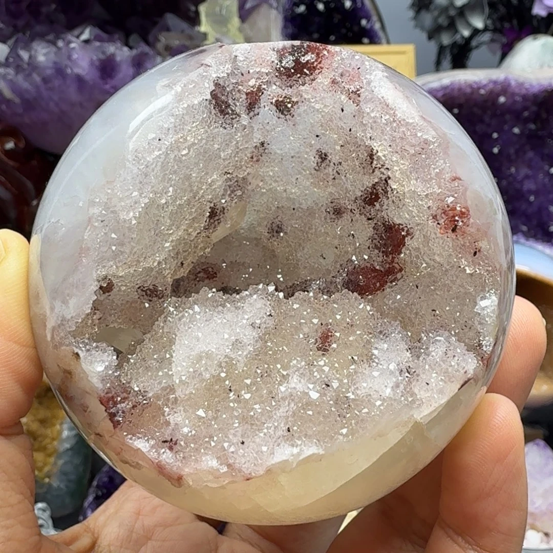 珠宝半成品紫晶未镶嵌