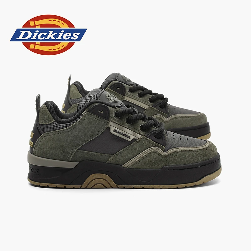 Dickies新款低帮鞋板鞋百搭休闲鞋复古潮流潮鞋透气时尚休闲板鞋