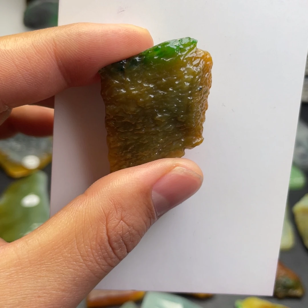 定制翡翠未镶嵌纯天然A货翡翠定制