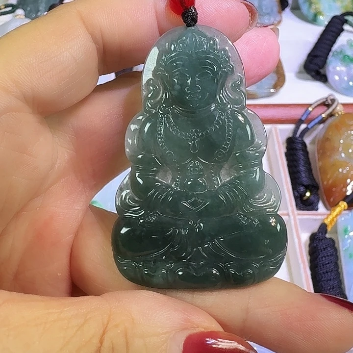 颈饰未镶嵌翡翠A货