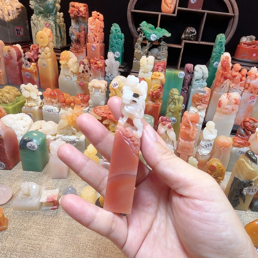 寿山石其他古兽印章