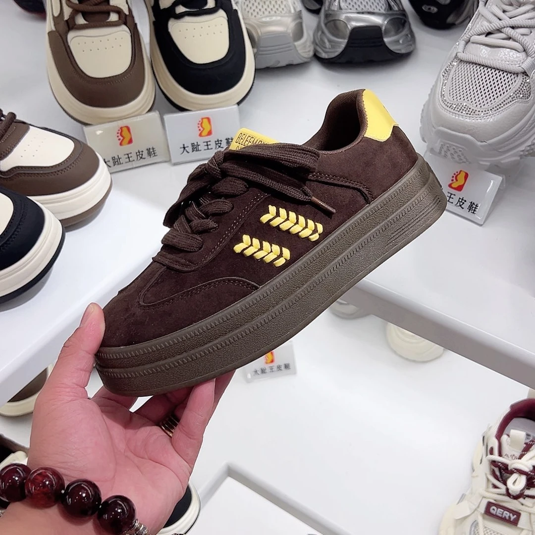 霞***姐德训鞋7519卡其39