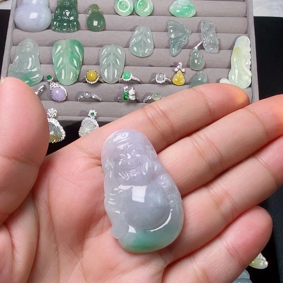 缅甸天然翡翠财爷爷