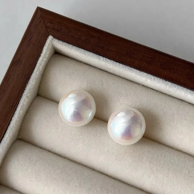 铜合金仿珍珠耳饰 天女之光-首饰饰品耳饰耳环时尚优雅设计师款