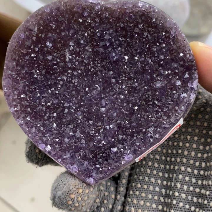 紫晶未镶嵌珠宝半成品