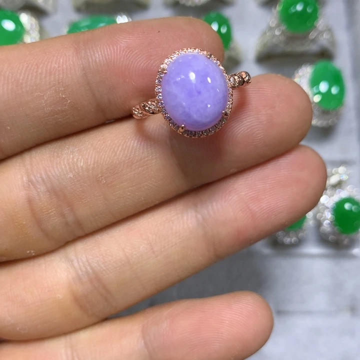翡翠未镶嵌戒指翡翠戒指