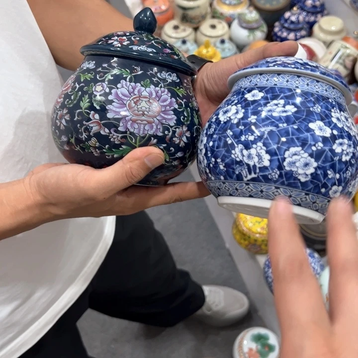 瑕疵福利品陶瓷茶叶罐