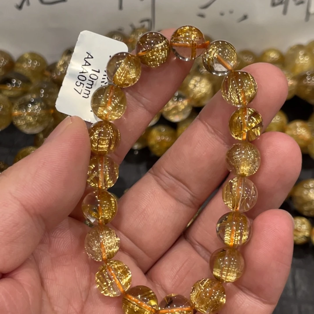 未镶嵌水晶手链aaa057钛晶