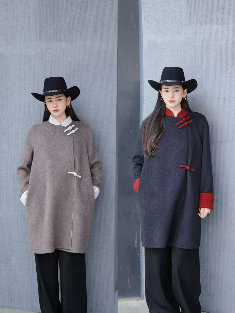 WT324邦吉秋冬季新款藏式西藏民族风外套