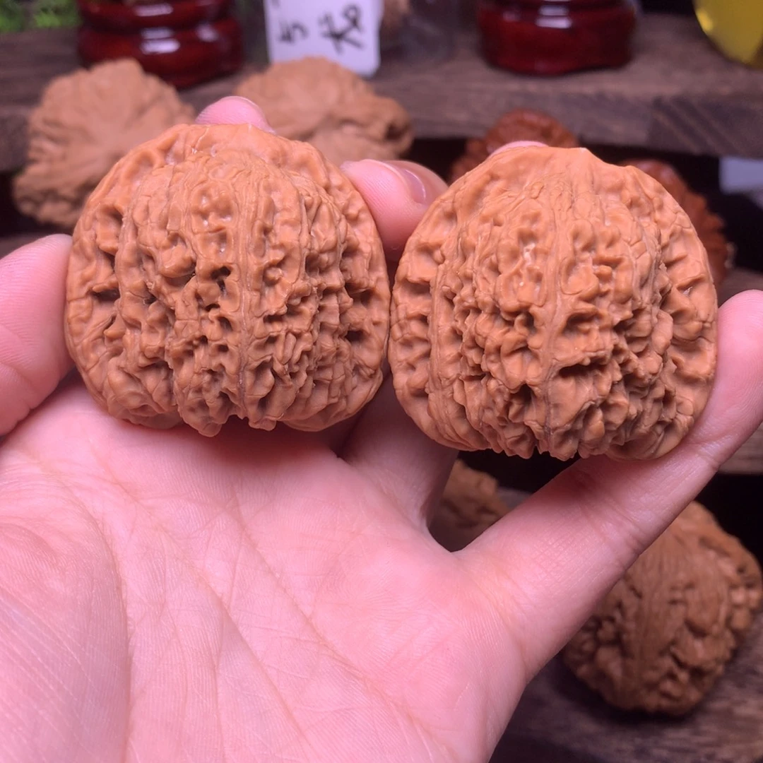 文玩核桃把件43南疆全品