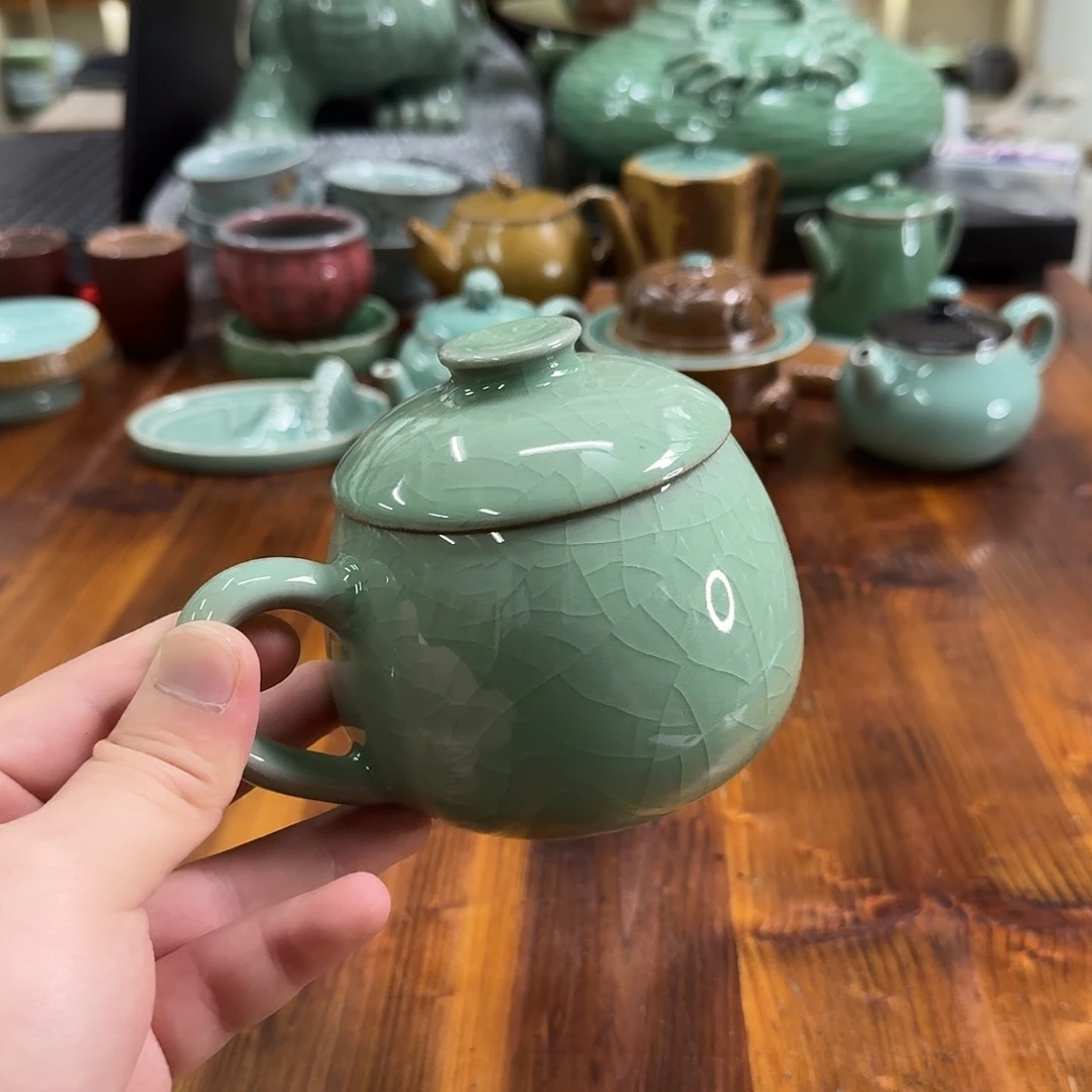 小仲青瓷茶器微瑕8497
