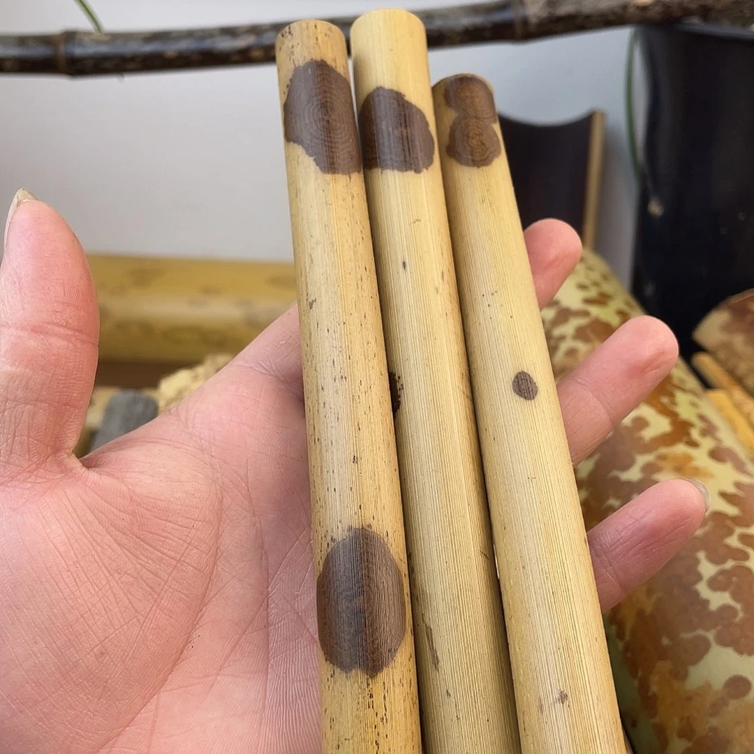 竹***一香妃竹料圆筒三节