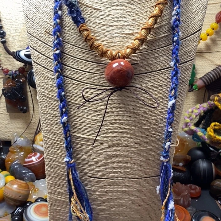 玛瑙/玉髓未镶嵌颈饰