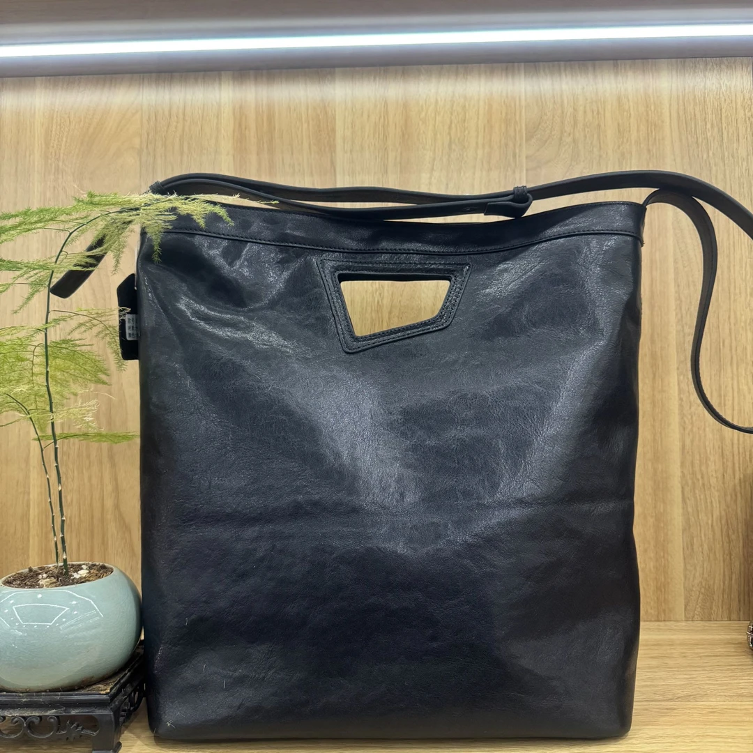 【包尚时代】61282女士单肩斜跨包时尚休闲百搭黑色棕色简约潮流包