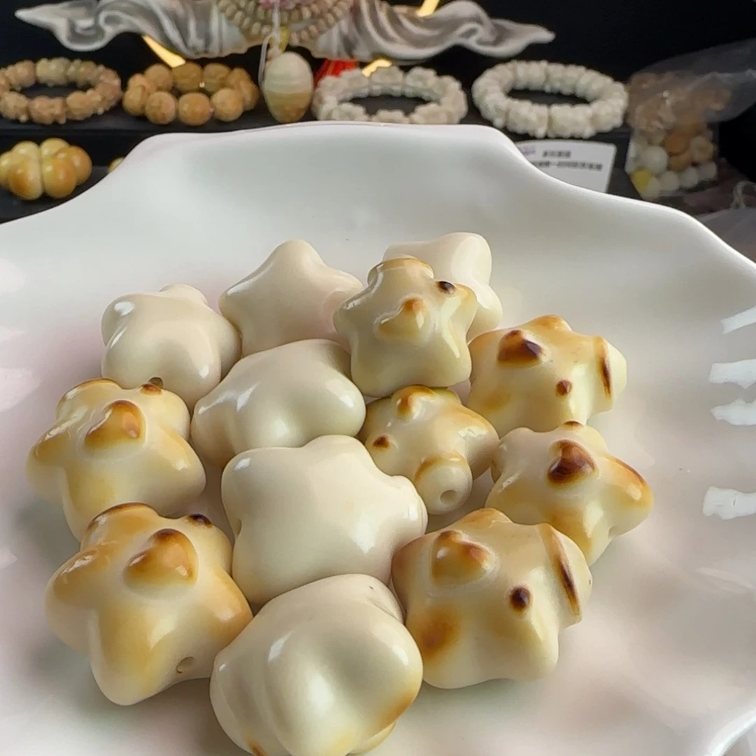 手串菩提根/象牙果微瑕牙果漂流瓶3颗