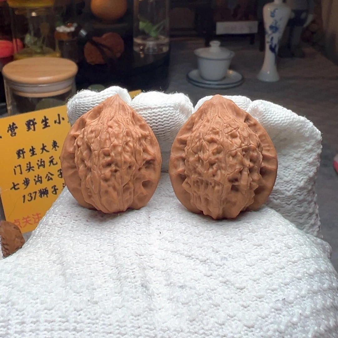 文玩核桃吊坠9****怒七步沟公子帽2261