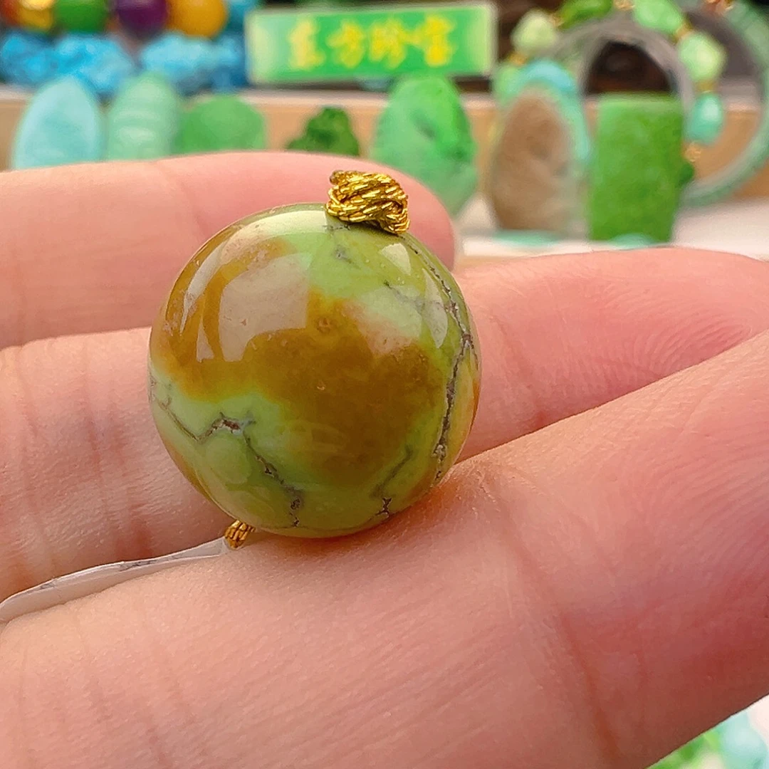 未镶嵌绿松石项链