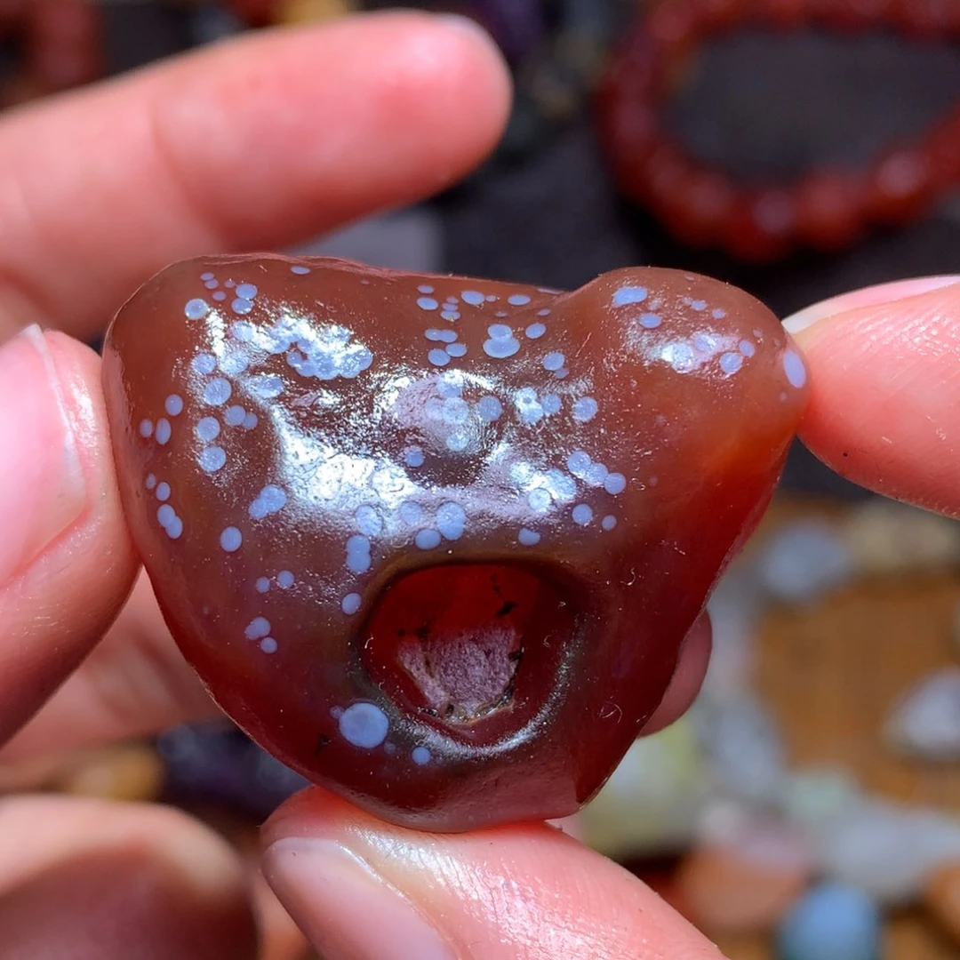 未镶嵌玛瑙/玉髓珠宝半成品