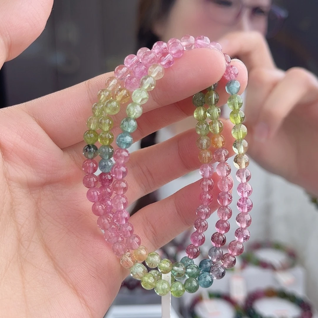 碧玺未镶嵌碧玺 4mm