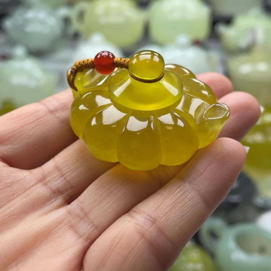 蛇纹石玉未镶嵌手把