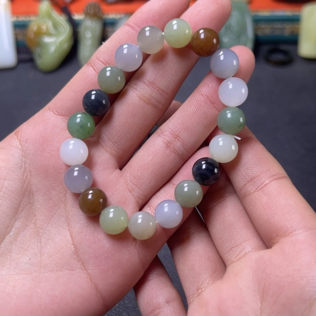 和田玉手串未镶嵌