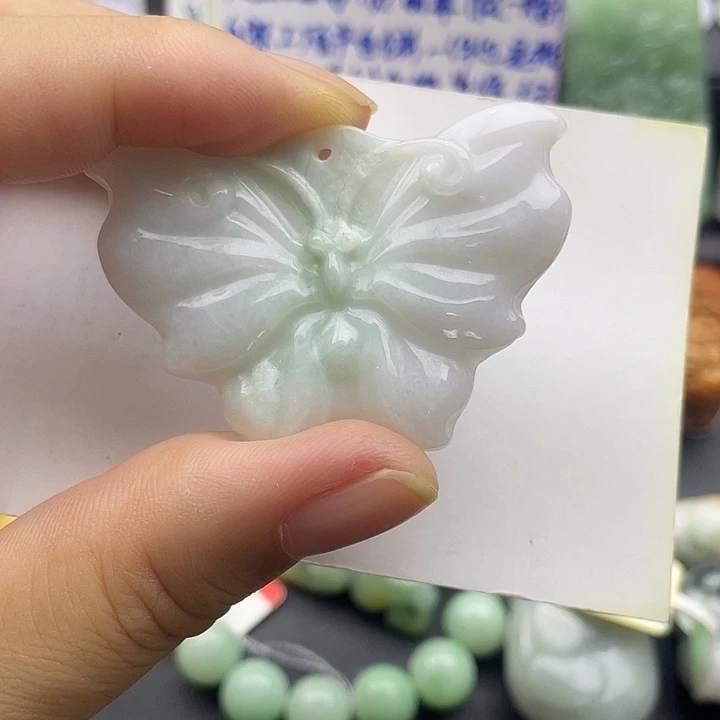 翡翠未镶嵌颈饰天然翡翠