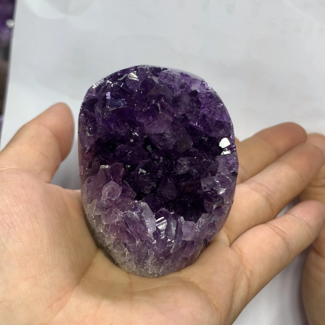 紫晶摆件未镶嵌水晶