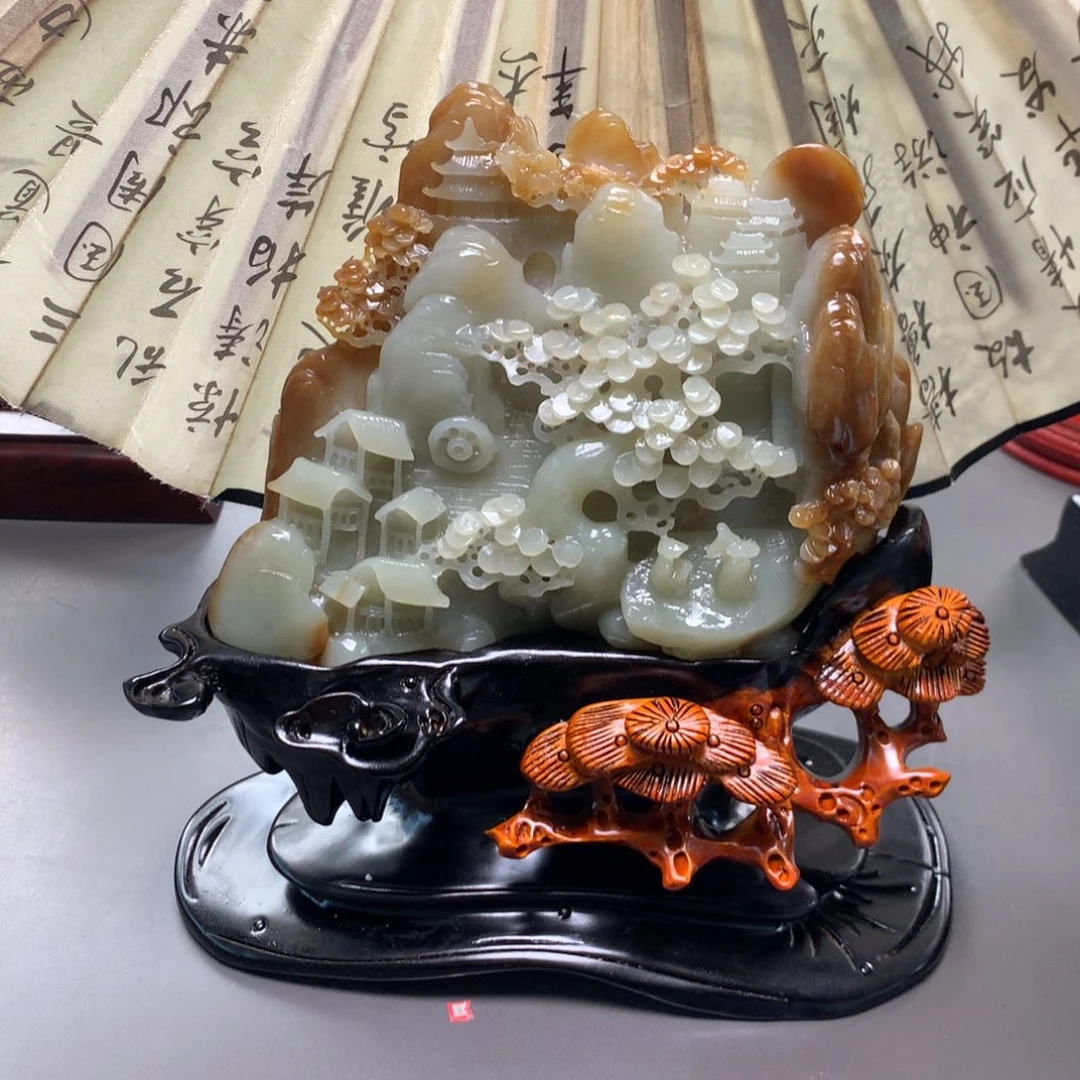 和田玉和田玉摆件未镶嵌未镶嵌