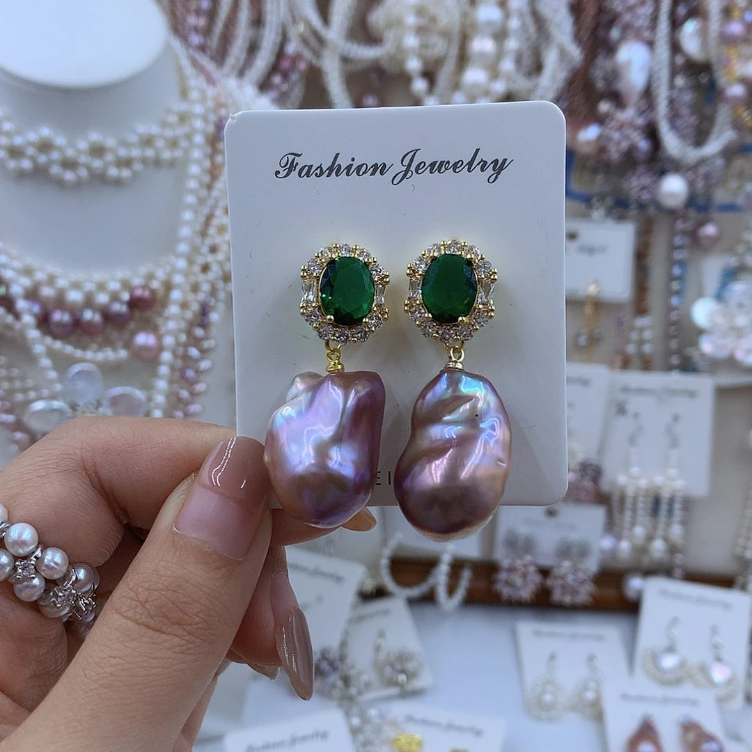 项链18K金镶嵌淡水珍珠