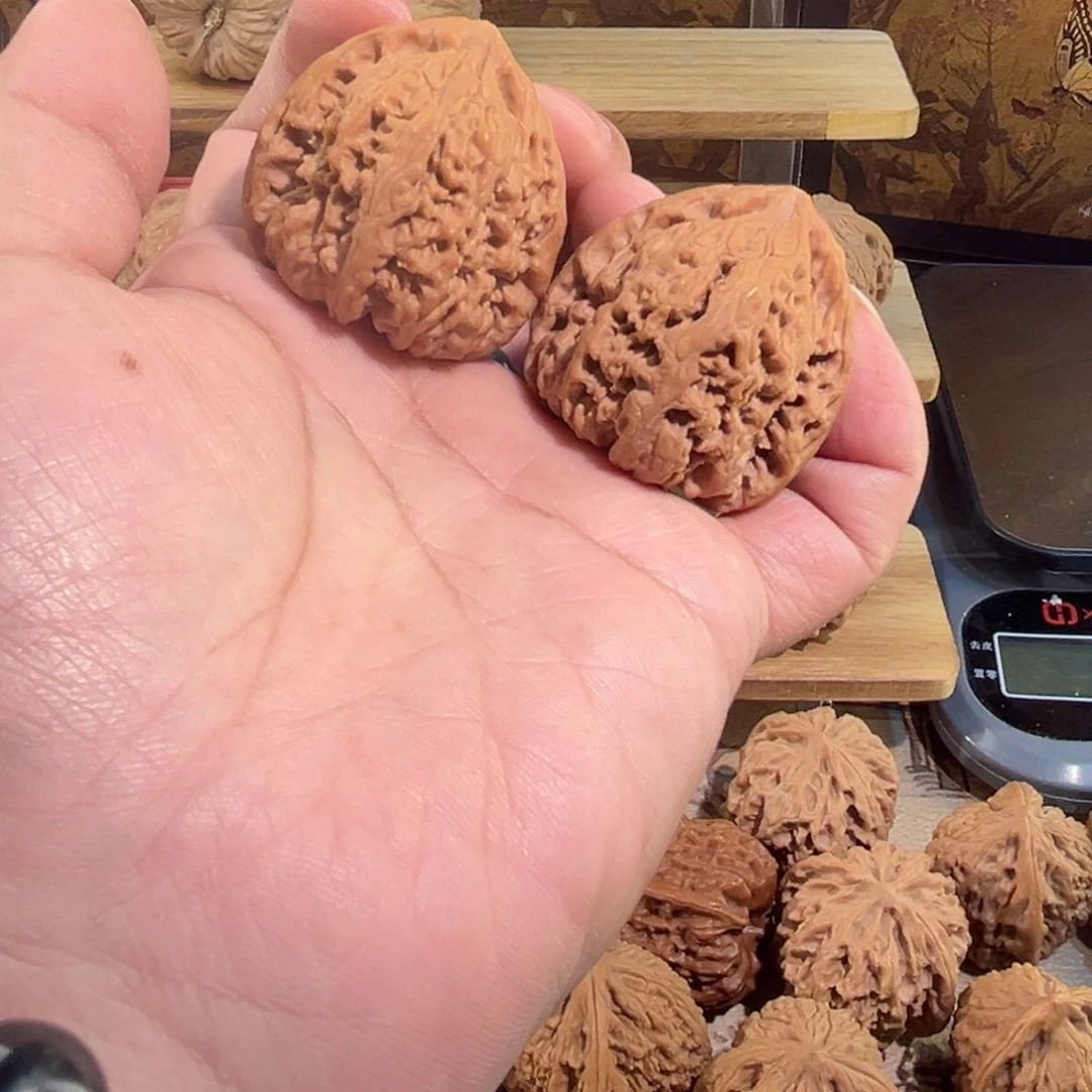 把件文玩核桃三角疆