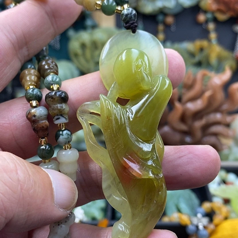 【闪购商品】未镶嵌岫玉吊坠