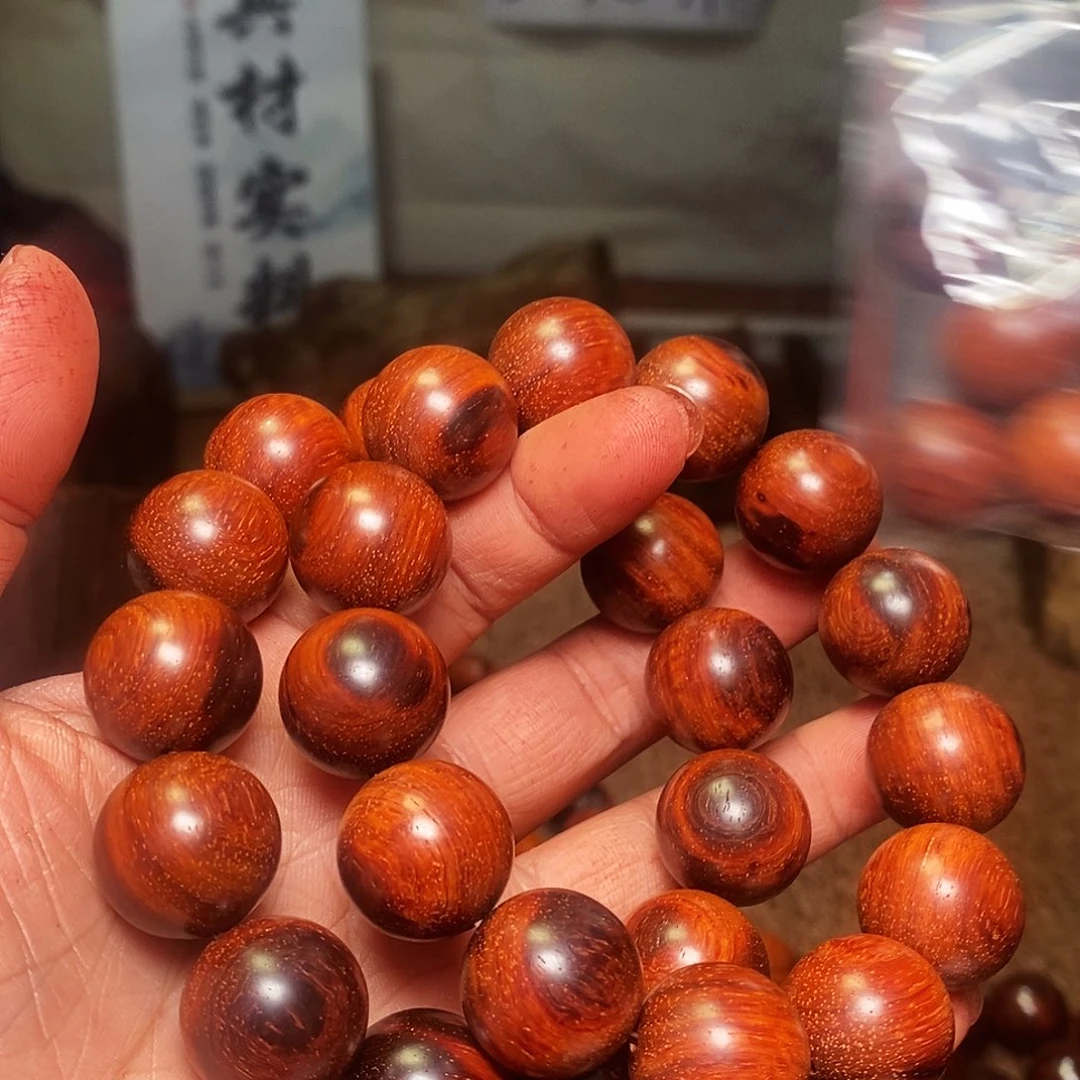 檀香紫檀（小叶紫檀）手串琴料1.8一串230包邮