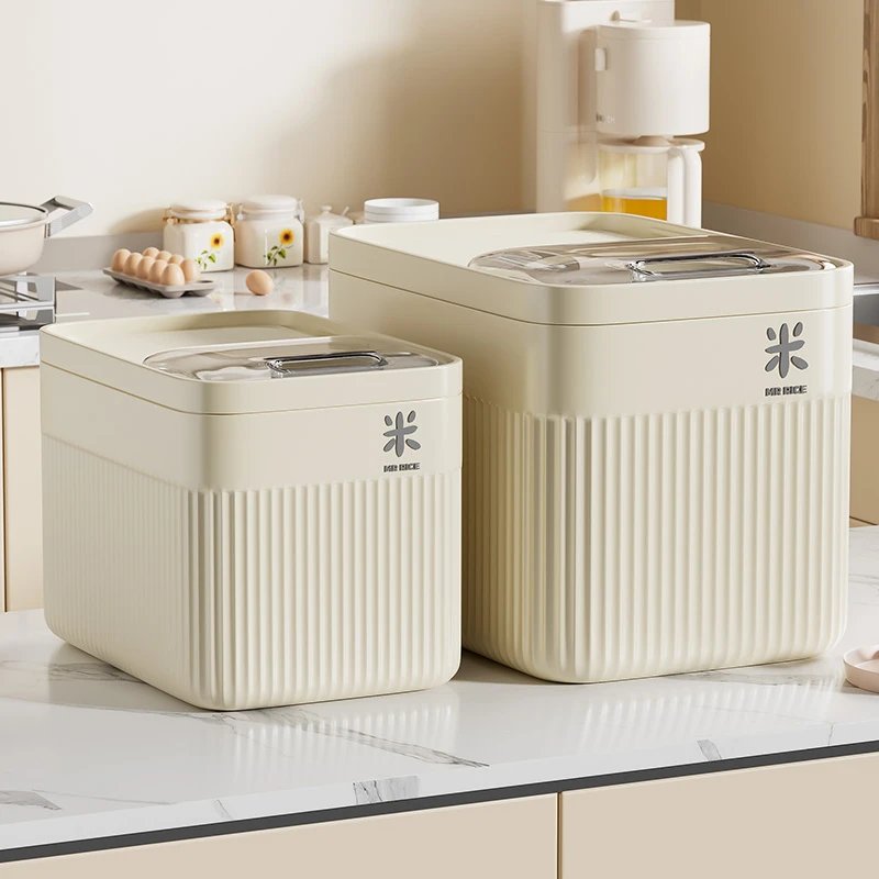 2025新款家用米桶防虫防潮密封食品级装米缸米箱大容量米粮收纳盒