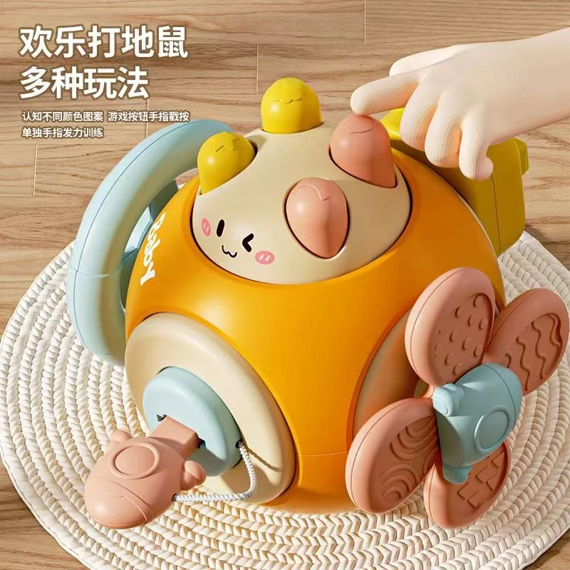 婴幼儿多功能忙碌球六面体蒙氏早教抓握训练益智早教安抚玩具