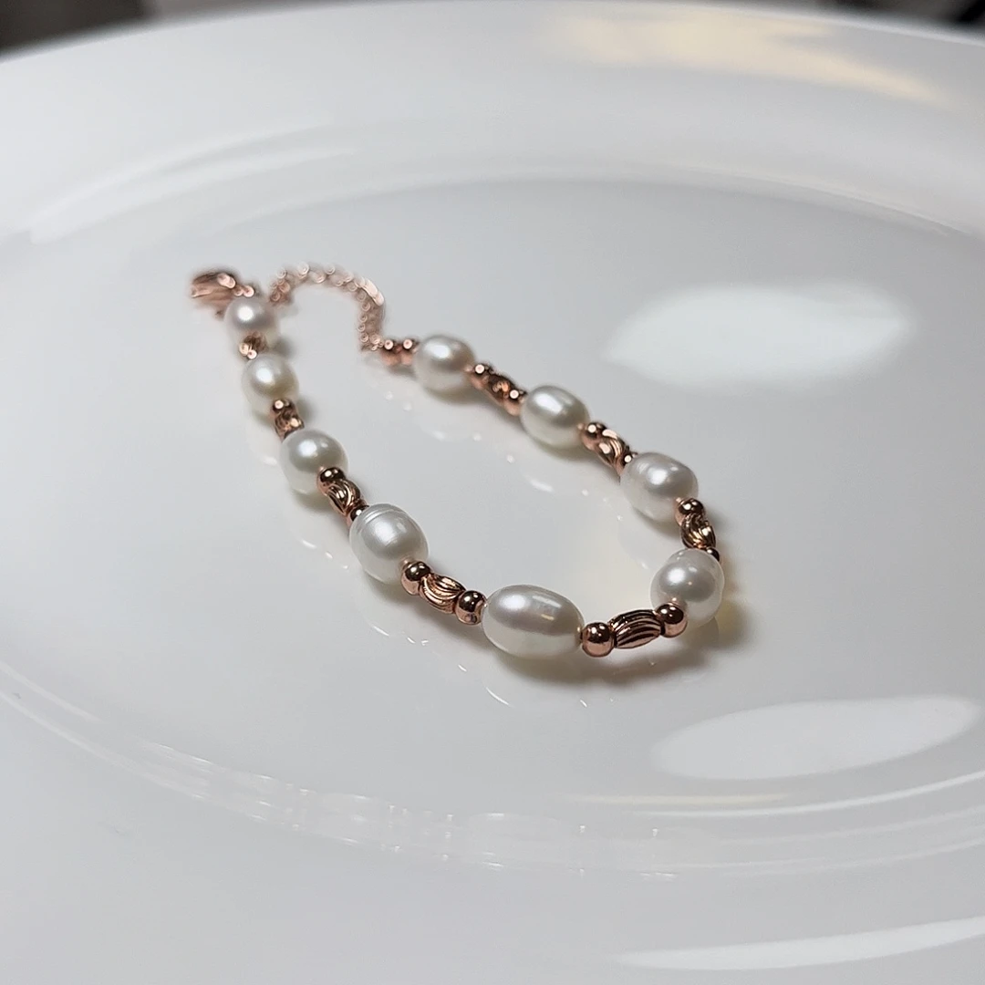 淡水珍珠未镶嵌颈饰福利手链