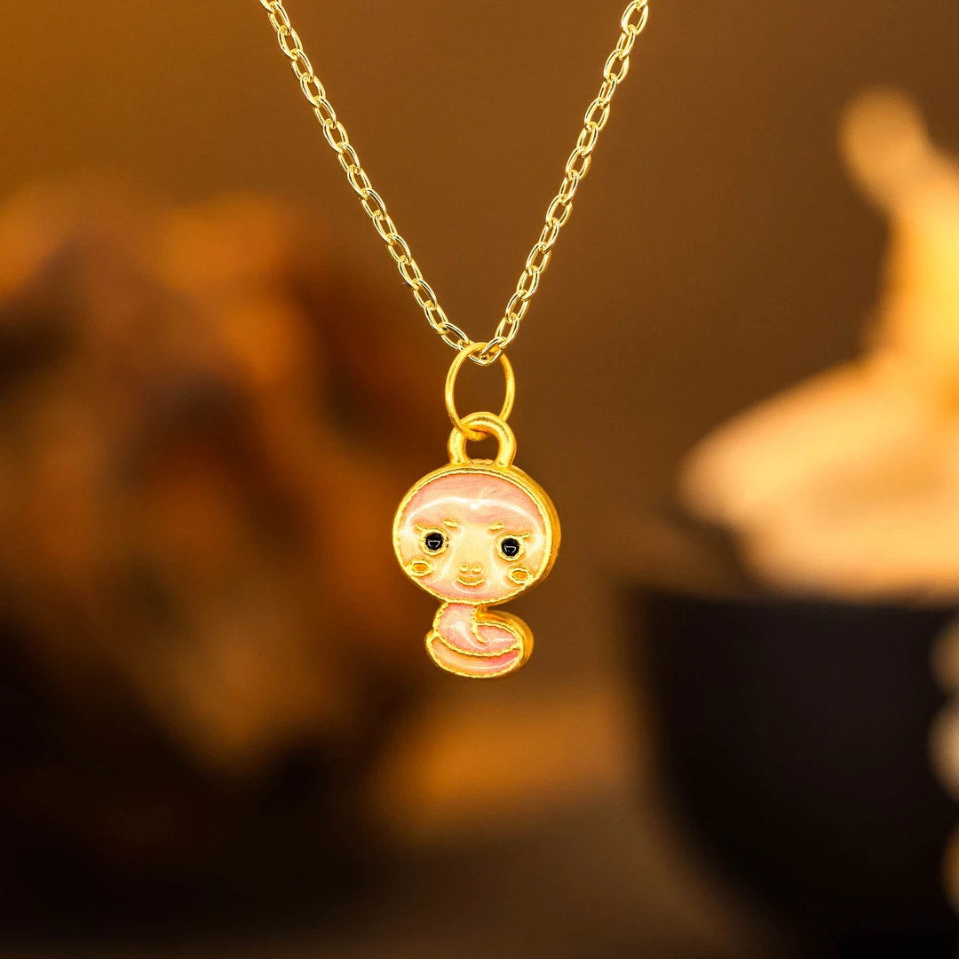 足金999 蛇年大吉无氰平安蛇配件【娇娇专享】HJD972