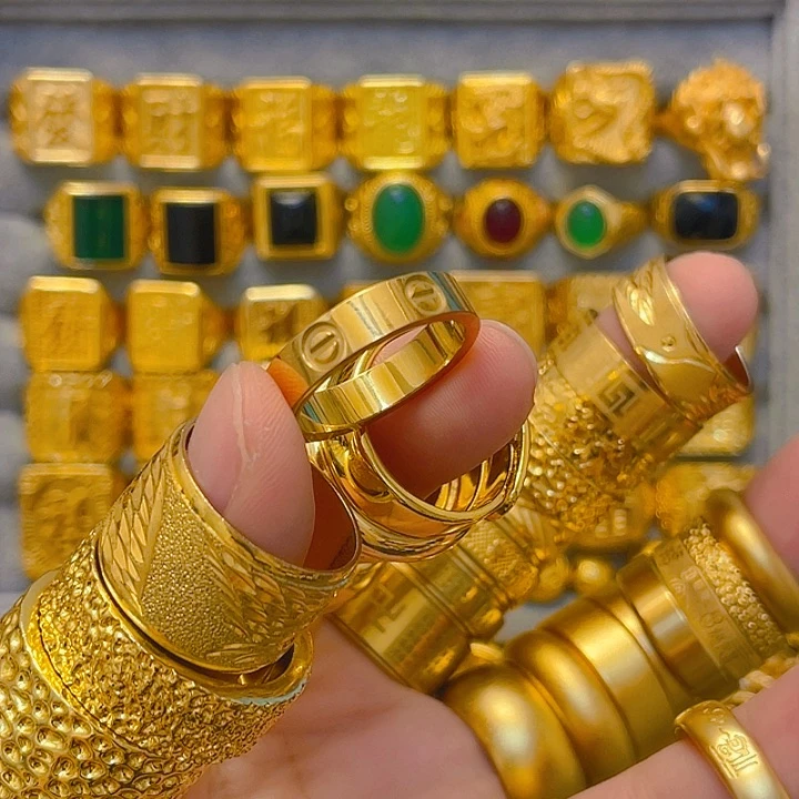 无合金一**阳卡卡闭口戒指20内径