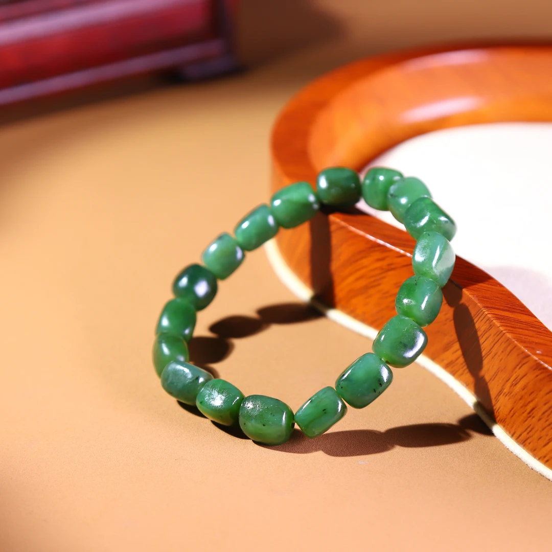 AA和田玉原石手串 多样性发货拍一单发一个