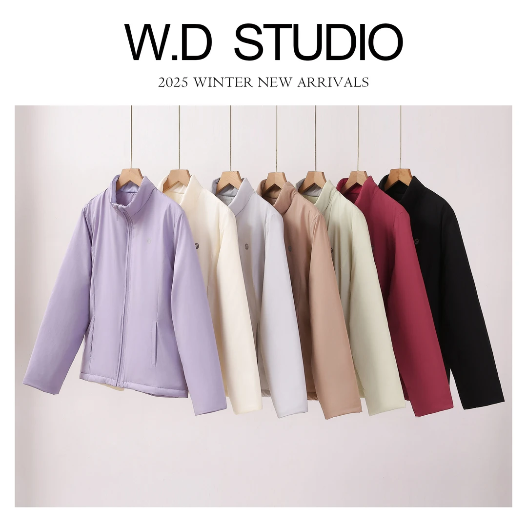 【超轻薄金标100绵羊毛】三防飞行衣户外立领长袖女外套25812