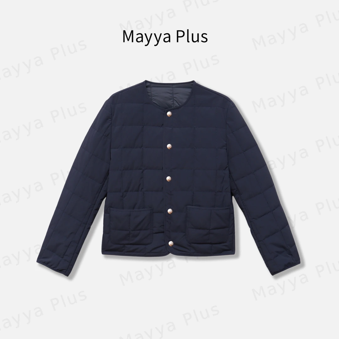 【巴曼棉服】Mayya Plus麦芽定制流光风百搭显瘦女士外套32537199