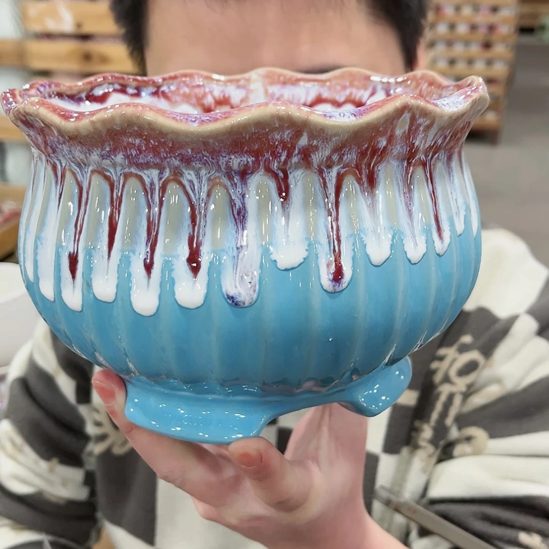 【闪购商品】陶瓷陶瓷多肉植物花盆