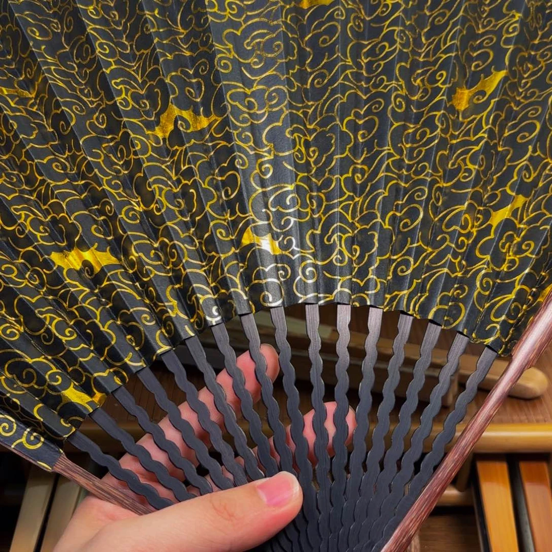 扇子芝麻粽龙鳞祥云金