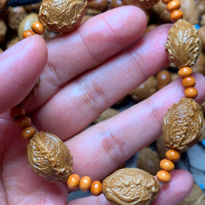 橄榄核手串/手链头一次