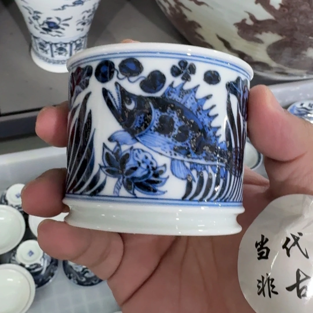 杯子瓷言所老曹甄选好瓷微瑕