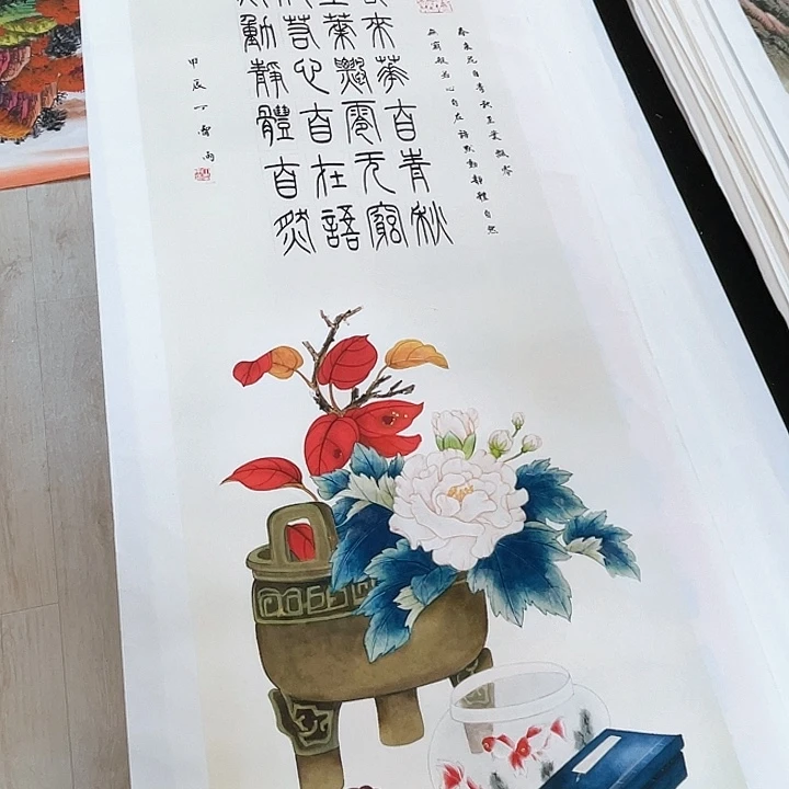 国画书画描金拓染金石传拓手写