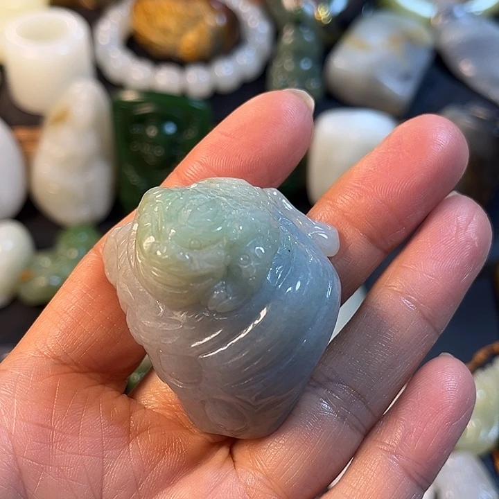 翡翠未镶嵌把件天然翡翠