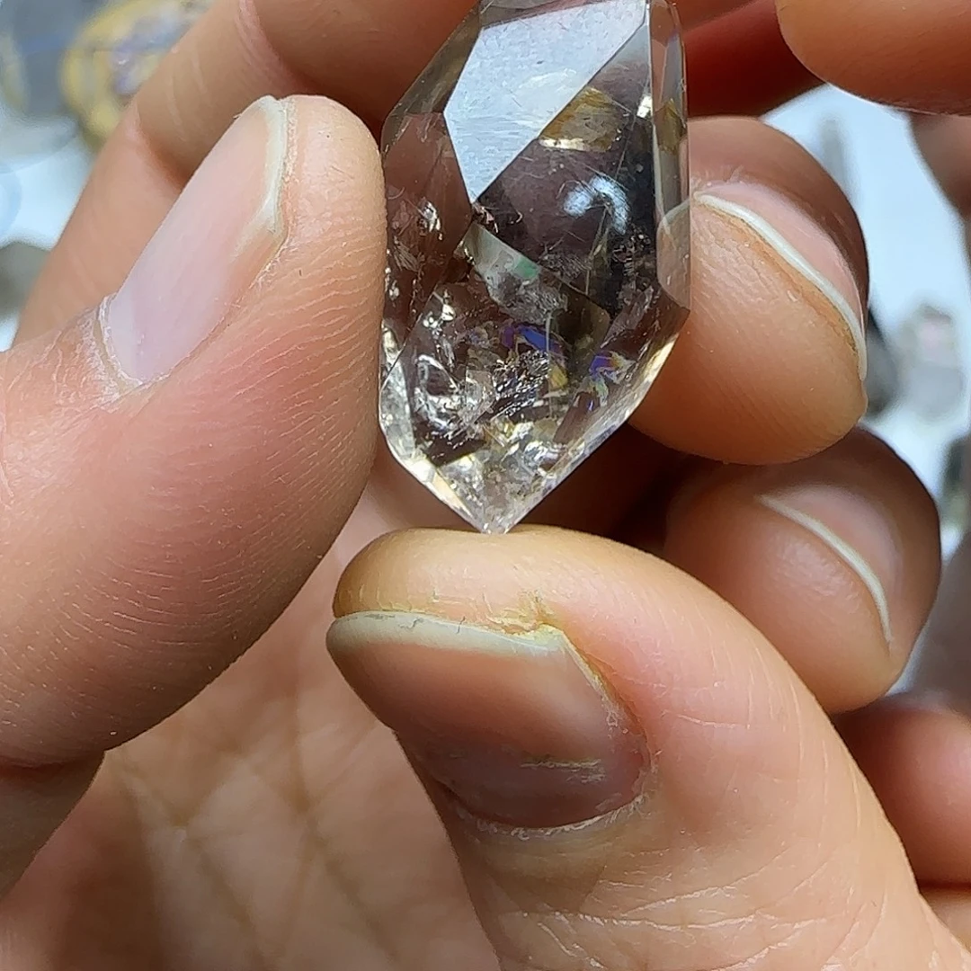 珠宝半成品水晶未镶嵌水胆