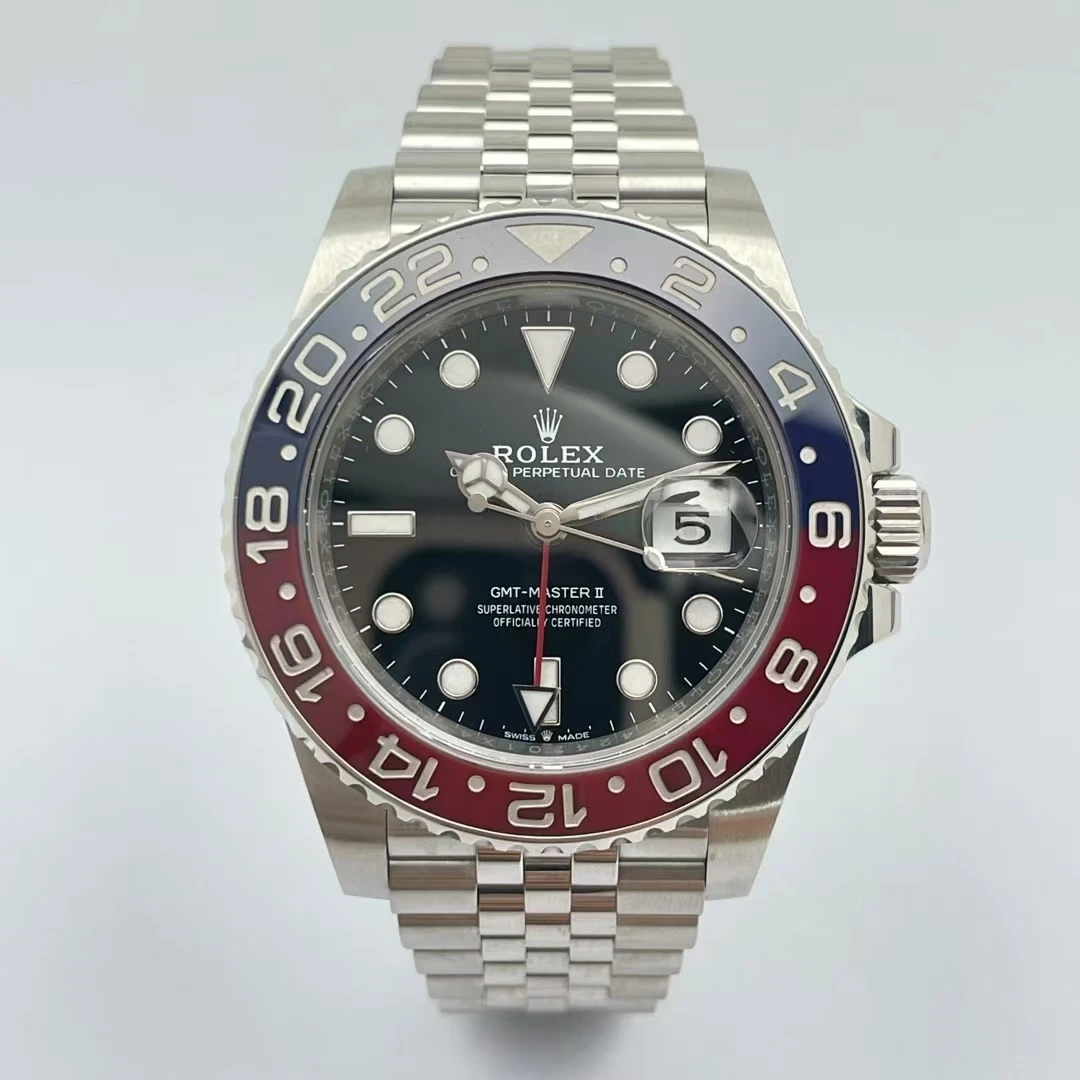 95新 Rolex/劳力士 格林尼治可乐圈/41表径/21年全套/m126710blro