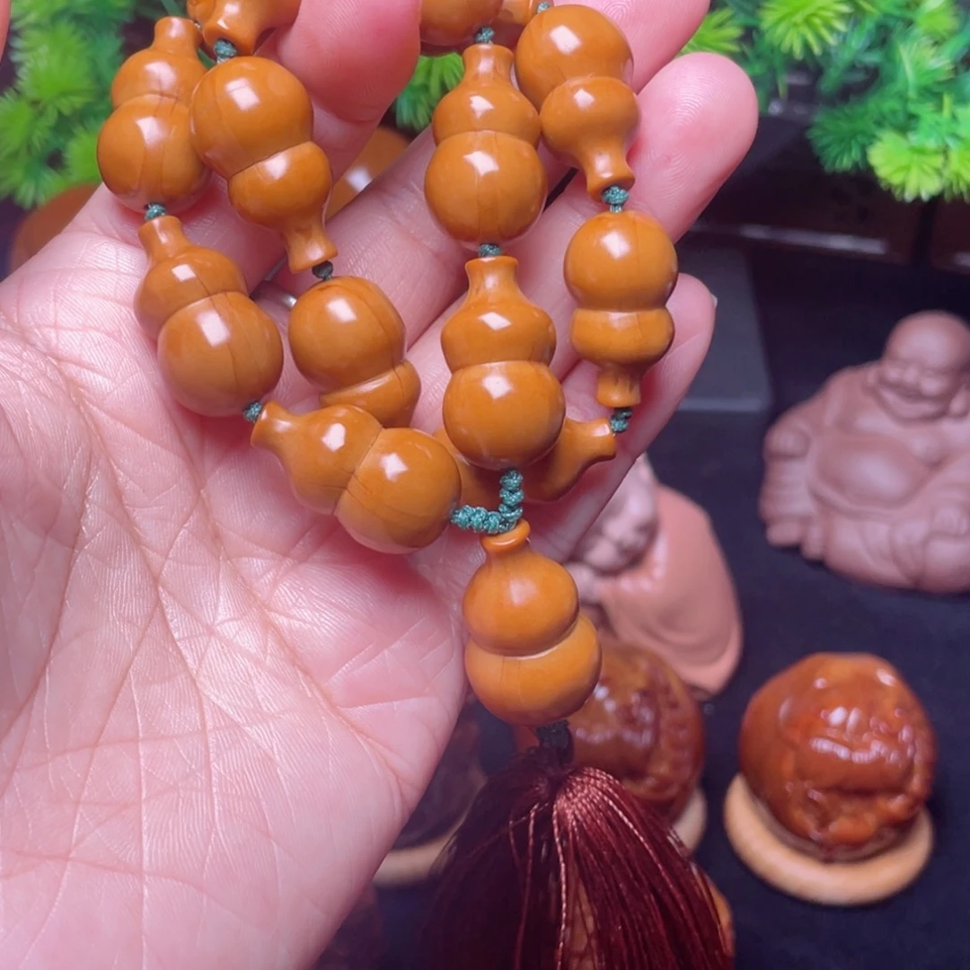 【闪购商品】橄榄核手串/手链花*拐葫芦手持